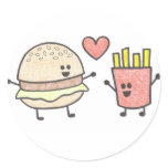 Fast Food Friends stickers