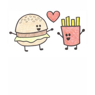 Fast Food Friends shirt