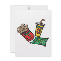 fast food games sweepstakes invite