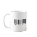 Fast Food Manager Bar Code mugs by NotWorking Fast Food Manager Bar Code mugs