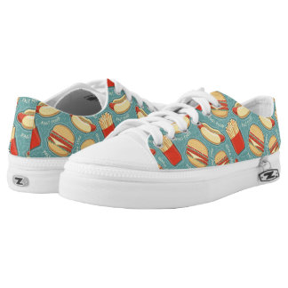 canvas shoes printed