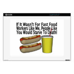 Fast Food Worker Skin For Laptop