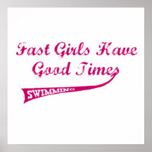 Fast Girls Have Good Times Poster