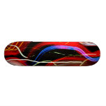 Fast Night Lights Zazzle Skateboard Designs