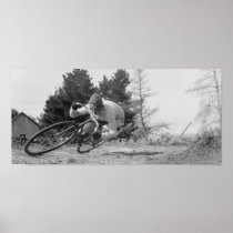 fast old bike. posters