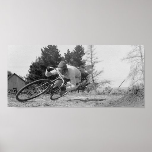 fast old bike. posters