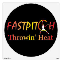 Fast Pitch Softball Version 1 Room Decal