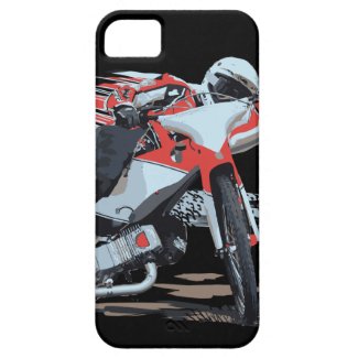 Fast Red Speedway Motorcycle iPhone 5/5S Covers