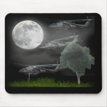 Fast rope chopper special ops mouse pad