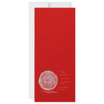 Fast. Rush. Symbol in Gray on Red. Announcements