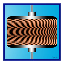 Fast Turning Disk Posters