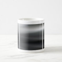 Fast Waves Texture: Jet Stream Black Motion Trails Coffee Mugs