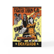 Faster Than Go Greeting Card