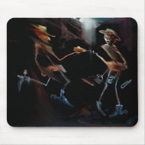 fastest draw midnight moon mousepads