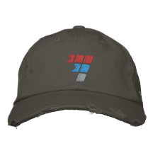fastfan™ Distressed Adjustable Hat Baseball Cap