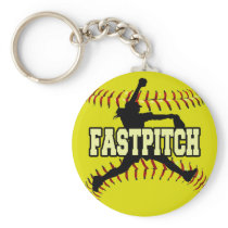 Fastpitch Keychain