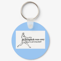 Fastpitch Keychain by pbandjmoma Fastpitch Keychain