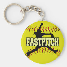 Fastpitch Keychain
