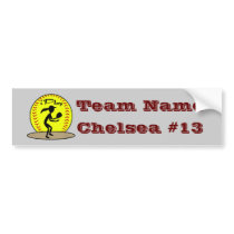 Fastpitch Softball Bumper Sticker bumper stickers
