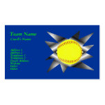 Fastpitch Softball Business Card