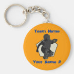 Fastpitch Softball Catcher Keychain