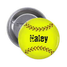 Fastpitch Softball Flair Button