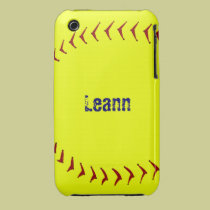 Fastpitch Softball iPhone 3 Case casemate cases