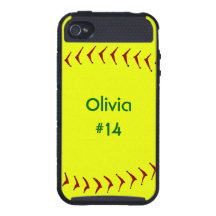 Fastpitch Softball iPhone 4 case