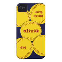 Fastpitch Softball iPhone 4 Case