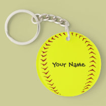 Fastpitch Softball Key Chain key chains