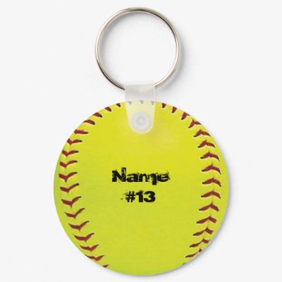 Fastpitch Softball Key Chain by RedRider08