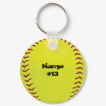 Fastpitch Softball Key Chain