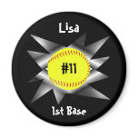 Fastpitch Softball Magnet