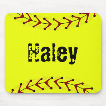 Fastpitch Softball Mousepad