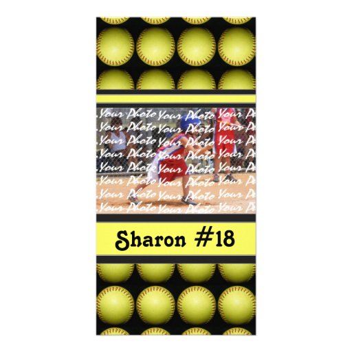 Fastpitch Softball Photo Card Zazzle