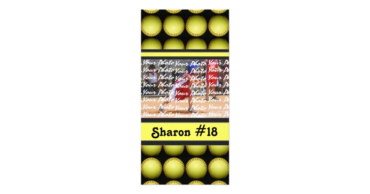 Fastpitch Softball Photo Card Zazzle