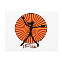 Fastpitch Softball Pitcher Postcard by RedRider08 Fastpitch Softball Pitcher Postcard