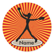 Fastpitch Softball Pitcher Sticker
