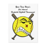 Fastpitch Softball Postcard