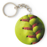 Fastpitch Softball Seam Keychain