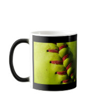 Fastpitch Softball Seam Coffee Mugs