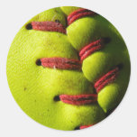 Fastpitch Softball Seam Sticker