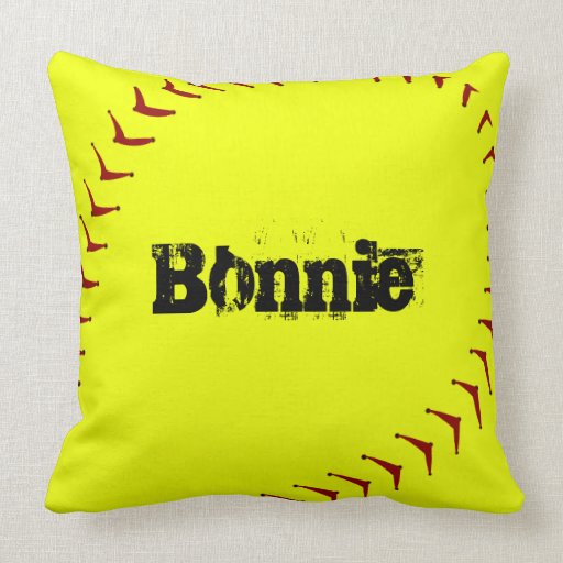 Fastpitch Softball Throw Pillow Zazzle
