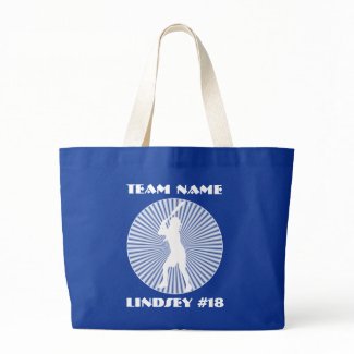Fastpitch Softball Tote Bag bag