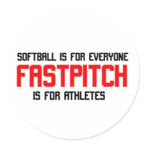 FastPitch Sticker