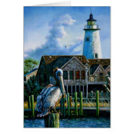 Fat Albert at Ocracoke card
