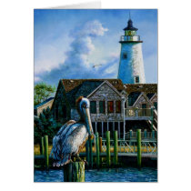 Fat Albert at Ocracoke cards by FramedImpressions Fat Albert at Ocracoke cards