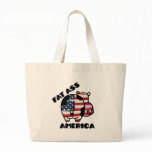 Fat America Tote Bag