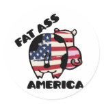 Fat America stickers