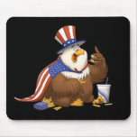 Fat American Eagle Mousepad